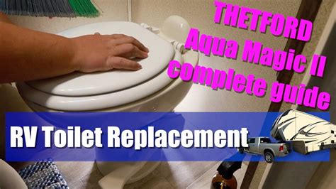 Thetford aqua magic ii toilet valve seal replacement
